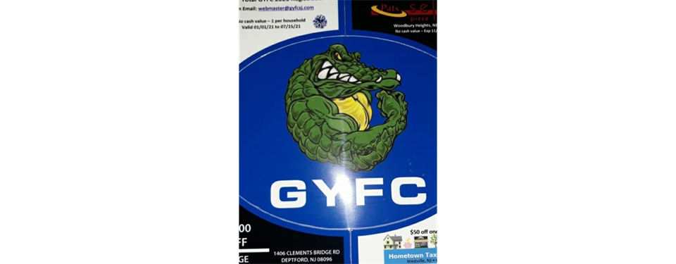 Support GYFC w/ a Coupon & Gator Pride Magnet