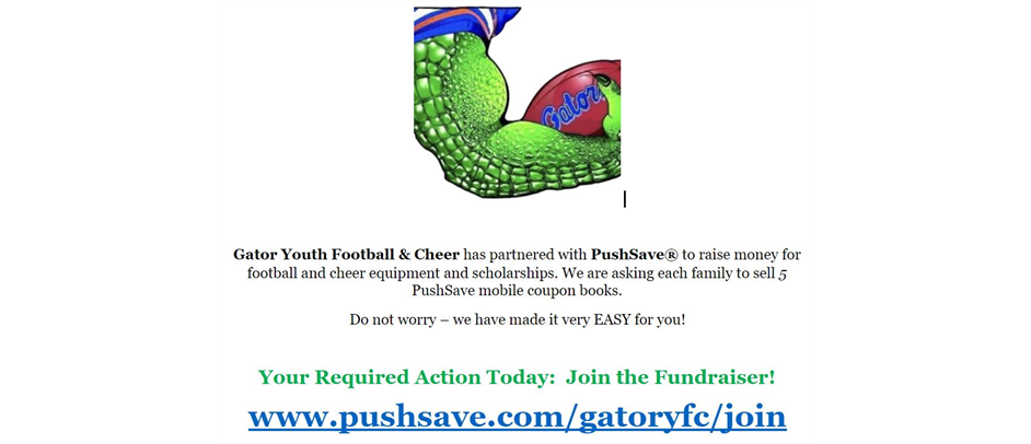 Push & Save Online Coupon Fundraiser